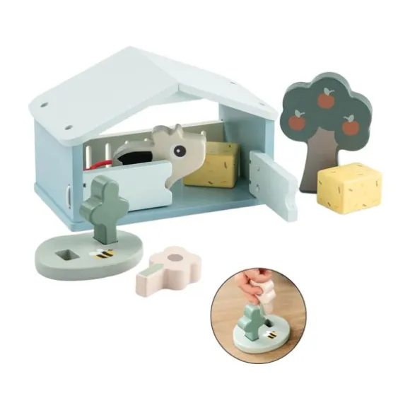 Done By Deer Speelset - Tiny Farm Dotti - Colour Mix