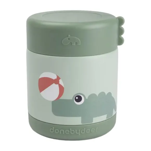Done by Deer Thermos Voedselpot - Playground - Groen - 300 ml