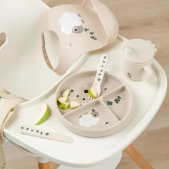 Done By Deer Tiny Farm Stick&Stay Vakjes Bord - Sand