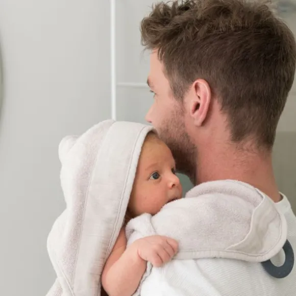 Doomoo Dry’n Play Badcape - Almond