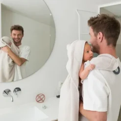 Doomoo Dry’n Play Badcape - Almond