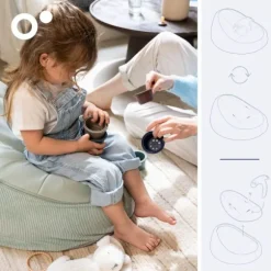 Doomoo Seat'N Grow - Grey