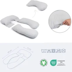 Doomoo Voedingskussen Maxxy - Flowers Sand