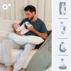 Doomoo Voedingskussen Maxxy - Flowers Sand