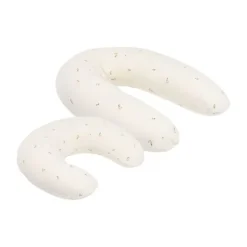 Doomoo Voedingskussen Twisty 2-in-1 - Petals Latte