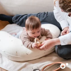 Doomoo Voedingskussen Twisty 2-in-1 - Petals Latte