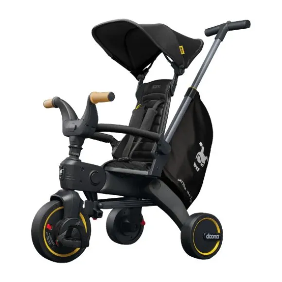 Doona Liki Trike Luxe Opvouwbare Driewieler Nitro Black