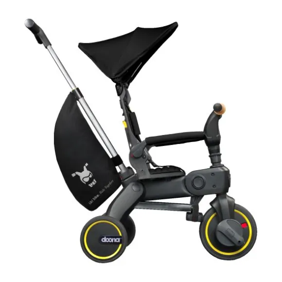 Doona Liki Trike Luxe Opvouwbare Driewieler Nitro Black