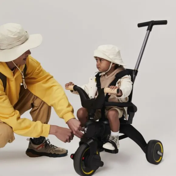 Doona Liki Trike Luxe Opvouwbare Driewieler Nitro Black