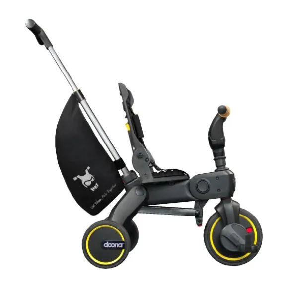 Doona Liki Trike Luxe Opvouwbare Driewieler Nitro Black
