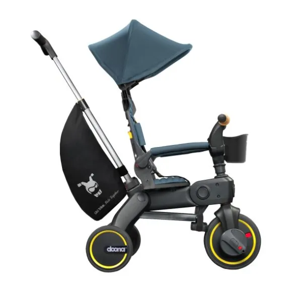 Doona Liki Trike Luxe Opvouwbare Driewieler Nitro Black