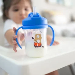 Dr. Brown's Eerste Rietjesbeker Roze 270 ml