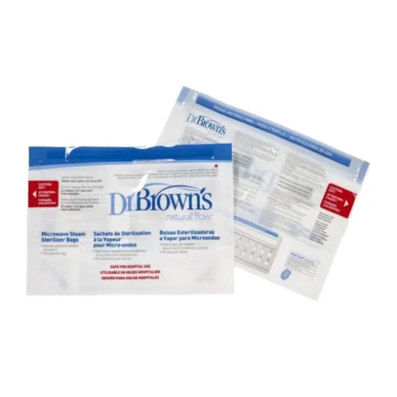 Dr. Brown's Magnetron Sterilisatiezakjes 5 Stuks