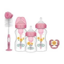 Dr. Brown's Options+ Giftset - Brede Hals - Roze