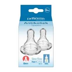 Dr. Brown's Speen Fase 1 Smalle Halsfles