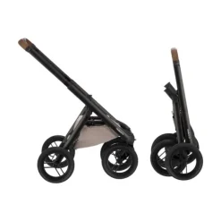 Dubatti One E6 Kinderwagen Dark Brown / Walnut Brown | Dubatti by Römer Autostoeltje Babysafe Pro | Vario Base 5Z