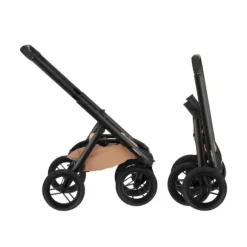 Dubatti One E6 Kinderwagen Dark Brown / Walnut Brown | Dubatti by Römer Autostoeltje Babysafe Pro | Vario Base 5Z