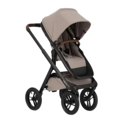 Dubatti One E6 Kinderwagen Dark Brown / Walnut Brown | Dubatti by Römer Autostoeltje Babysafe Pro | Vario Base 5Z