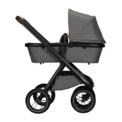 Dubatti One E5 Kinderwagen 3-in-1 - Black / Dark Brown - Grey | Dubatti by Britax Römer BABY-SAFE 5Z2 Autostoel - Storm Grey
