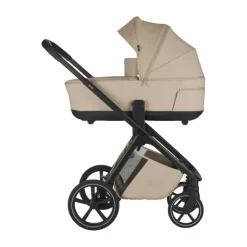 Easywalker Zoey Kinderwagen Bundel - Almond Taupe | Dubatti by Römer Baby-Safe Pro - Pitch Black