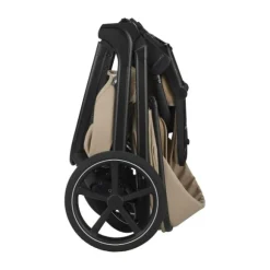 Easywalker Zoey Kinderwagen Bundel - Almond Taupe | Dubatti by Römer Baby-Safe Pro - Pitch Black