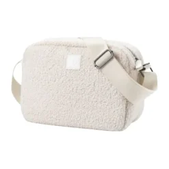 Elodie Details Crossbody Bag – Bouclé – White