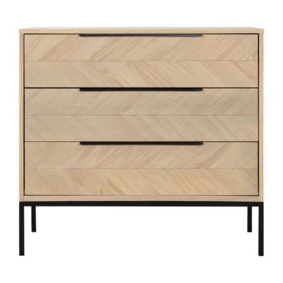 Europe Baby Beau Babykamer Naturel | Bed 60 x 120 cm + Commode