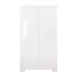 Europe Baby Briljant Kledingkast 2-Deurs Wit Hoogglans