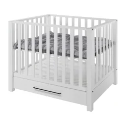 Europe Baby Casper Box Met Lade II Mat Wit