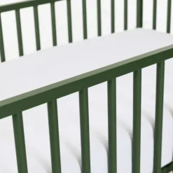 Europe Baby Liam Babybed Metaal Dark Green 60 x 120 cm