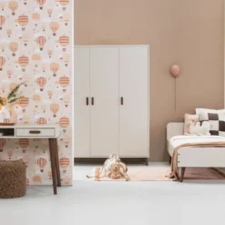 Europe Baby Olivia Bed 90 x 200 cm - Oatmeal - Retro