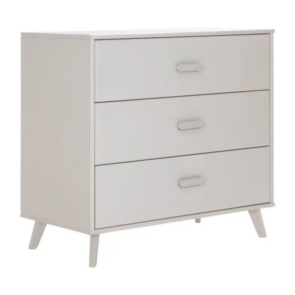 Europe Baby Olivia II Commode - Oatmeal / Oatmeal - Retro