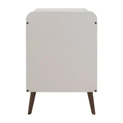 Europe Baby Olivia II Ledikant 60 x 120 cm - Oatmeal / Walnoot - Retro