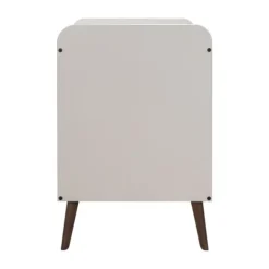 Europe Baby Olivia II Ledikant 60 x 120 cm - Oatmeal / Walnoot - Retro