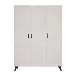 Europe Baby Olivia II Ledikant 60 x 120 cm - Oatmeal / Walnoot - Retro