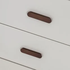 Europe Baby Olivia II Ledikant 60 x 120 cm - Oatmeal / Walnoot - Retro