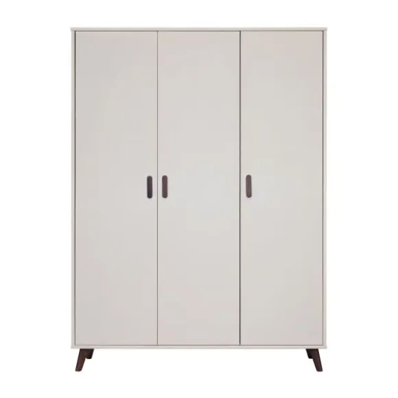 Europe Baby Olivia Kledingkast - 3-Deurs - Oatmeal - Retro