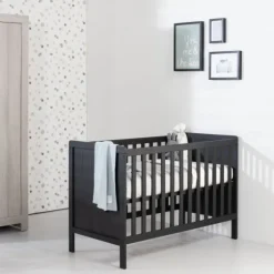 Europe Baby Ralph II Babybed Mat Zwart 60 x 120 cm