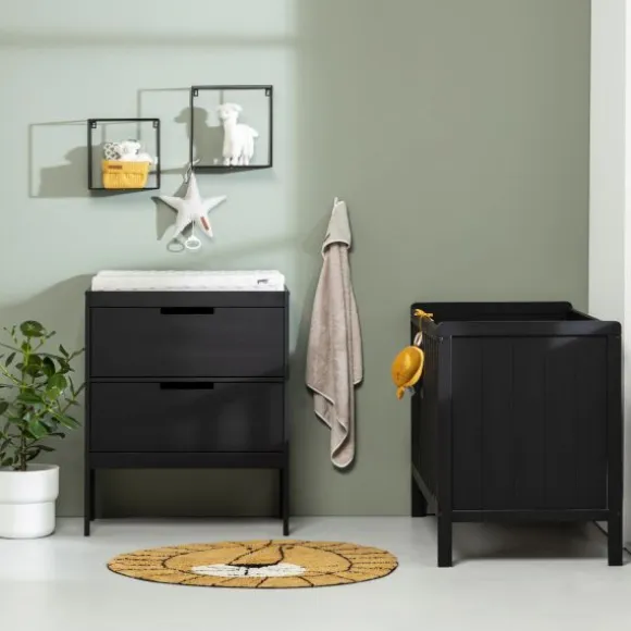 Europe Baby Ralph II Babybed Mat Zwart 60 x 120 cm