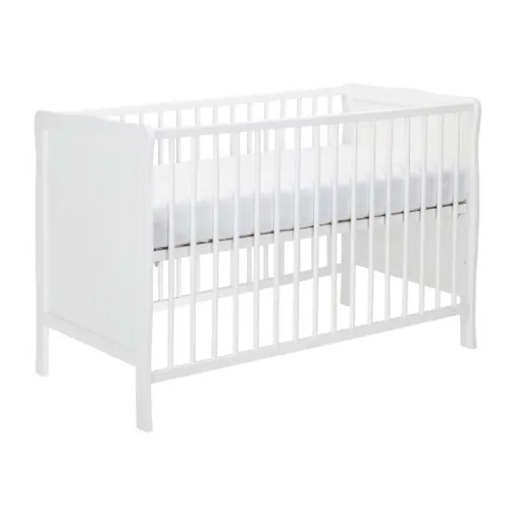 Europe Baby Sarah Babykamer Wit | Bed 70 x 140 cm + Commode