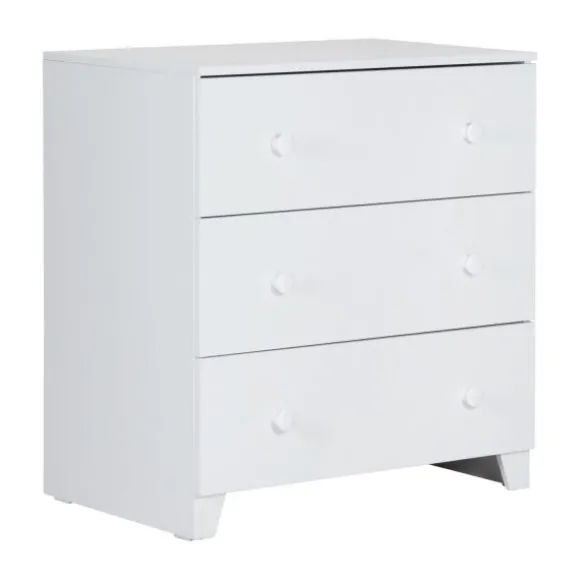 Europe Baby Sarah Babykamer Wit | Bed 70 x 140 cm + Commode