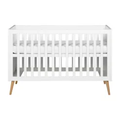 Europe Baby Sterre Babybed - Wit / Naturel - 60 x 120 cm