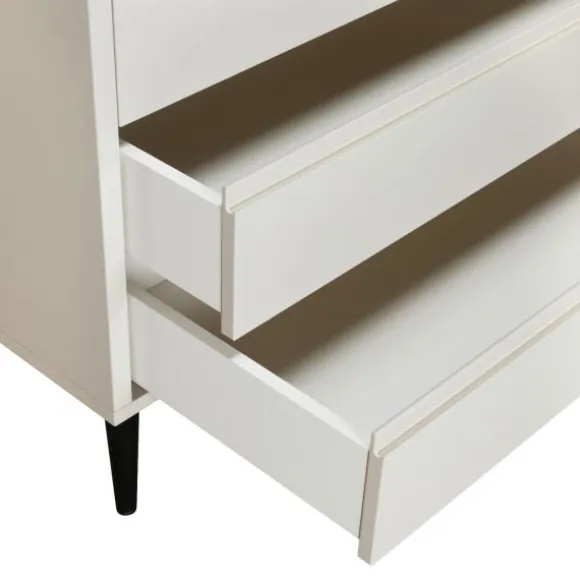 Europe Baby Sterre Commode - Oatmeal / Zwart