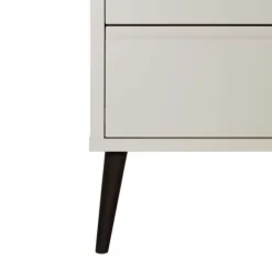 Europe Baby Sterre Commode - Oatmeal / Zwart