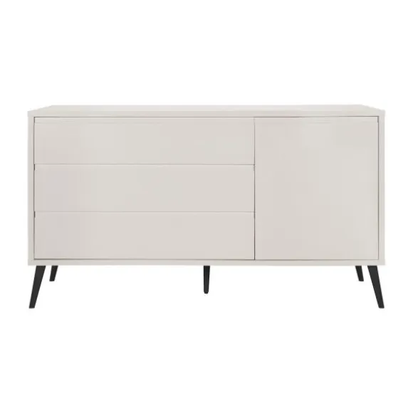 Europe Baby Sterre Commode - Oatmeal / Zwart - XL