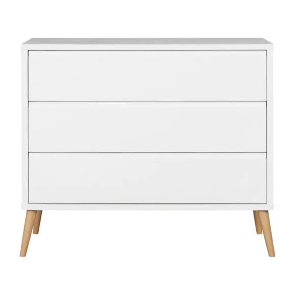 Europe Baby Sterre Commode - Wit / Naturel