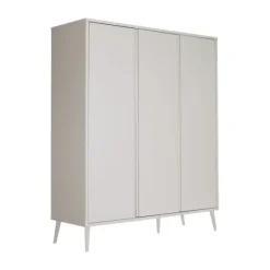 Europe Baby Sterre Kledingkast 3-Deurs - Oatmeal / Oatmeal