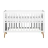 Europe Baby Sterre Ledikant - 70 x 140 cm - Wit / Naturel