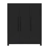 Europe Baby Vittoria III Kledingkast 3-Deurs Zwart