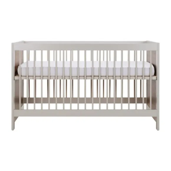 Europe Baby Vittoria III Babybed - Cashmere / Walnut - 70 x 140 cm